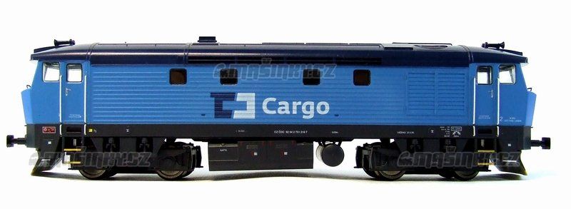 H0 - Dieselov lokomotiva T751.219-7 -  D CARGO digital, zvuk #2