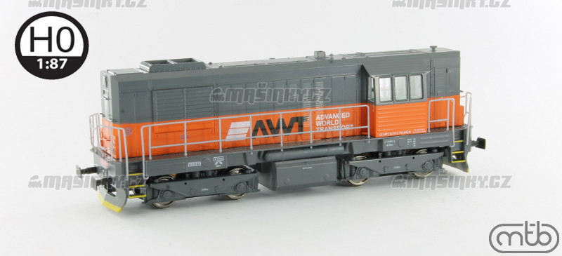 H0 - Dieselov lokomotiva 740 736 - AWT (analog) #1