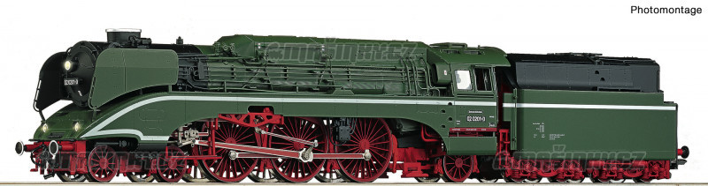 H0 - Parn lokomotiva 02 0201-0 - DR (DCC,zvuk) #1