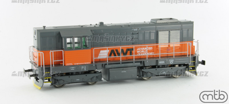 H0 - Diesel-elektrick lokomotiva ady 740 842 - AWT (analog) #4