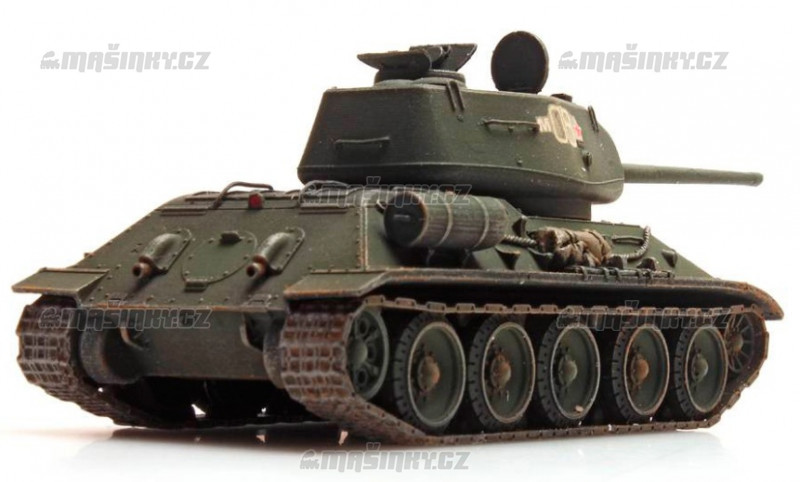 H0 - SSSR T34 - kann 85 mm, zelen #1