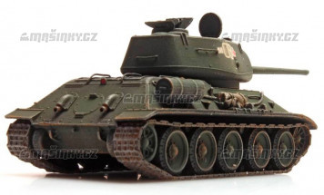 H0 - SSSR T34 - kann 85 mm, zelen