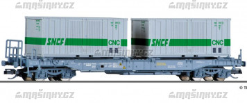 TT - Nkladn vz "Novatrans" SNCF se dvma 20' kontejnery