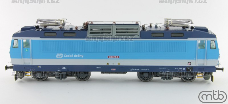 H0 - Elektrick lokomotiva ady 163 (ex. E499.3) - D (analog) #3