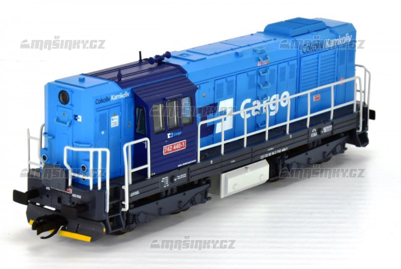 TT - Dieselov lokomotiva 742 440-1 D Cargo (analog) #2