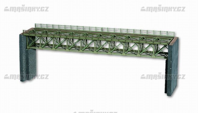 H0 - Ocelov most ezan Laserovou technologi - 37,2 cm #2
