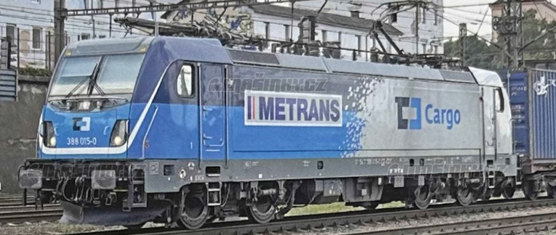 H0 - Elektrick lokomotiva TRAXX 388 015 - D Cargo/Metrans (analog) #1