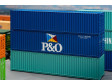 H0 - 40' kontejner P&O