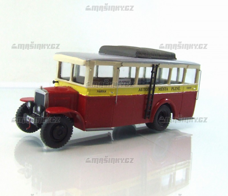 H0 - koda 550 (Mstk autobus) Plze 1929 #2