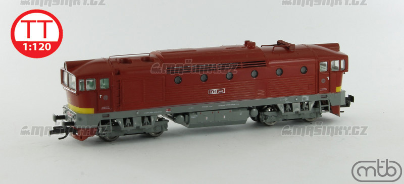 TT - Diesel-elektrick lokomotiva 478.3010 - SD (analog) #1