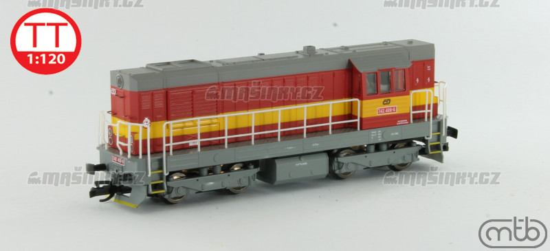 TT - Dieselov lokomotiva 742 409 - D (analog) #1