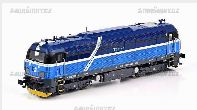 TT - Dieselov lokomotiva 753.6 - D Cargo (analog) #1
