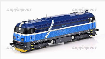 TT - Dieselov lokomotiva 753.6 - D Cargo (analog)
