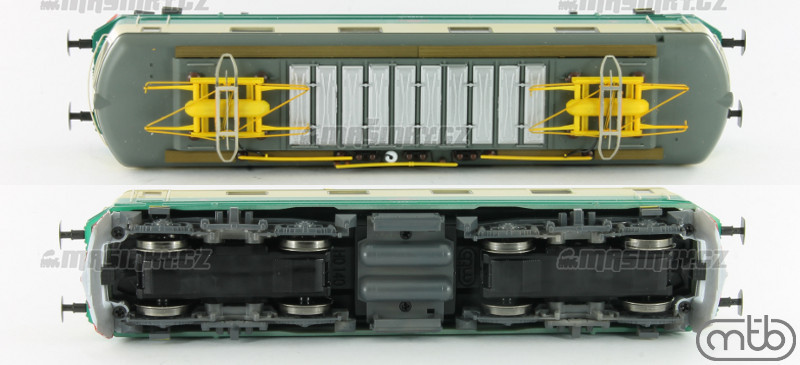 H0 - Elektrick lokomotiva 121 010 - SD (analog) #3