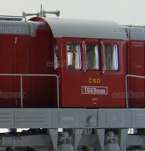 H0 - Motorov lokomotiva ady T 669.0 - SD - digital zvuk #4
