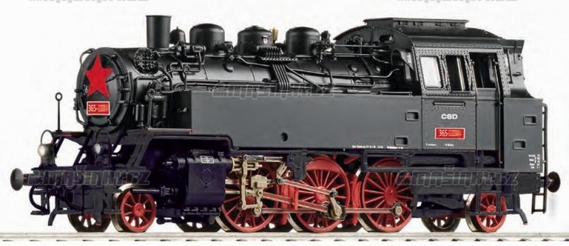 H0 - Parn lokomotiva ady 365.4 - SD (analog) #1