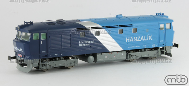 H0 - Dieselov lokomotiva  749 263 Hanzalk - D (DCC, zvuk) #4