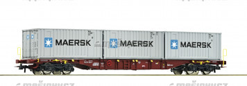 H0 - Ploinov vz s nkladem kontejner Maersk - D