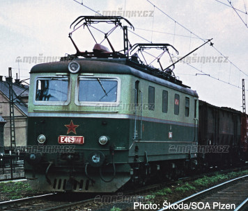 H0 - Elektrická lokomotiva řady E 469.1 - ČSD (analog)