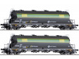 TT - Set 2 kotlovch voz Ermewa / Captrain / AGRO