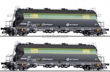 TT - Set 2 kotlovch voz Ermewa / Captrain / AGRO
