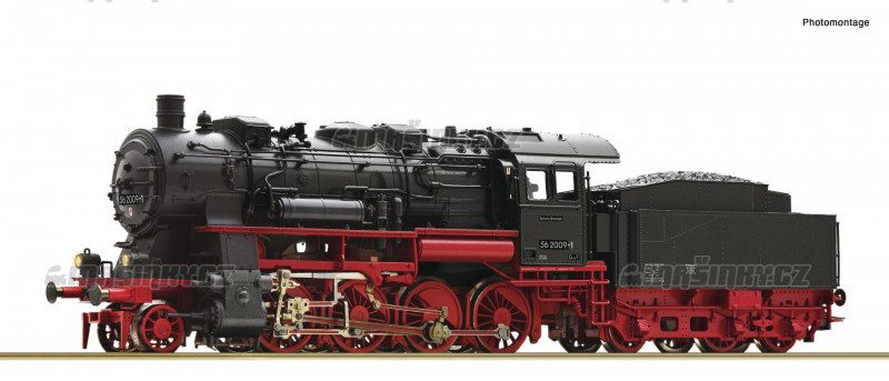 H0 - Parn lokomotiva  56 2009-1 - DR (DCC,zvuk) #1