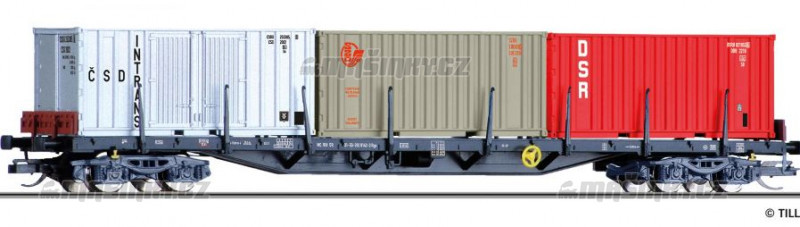 TT - Nkladn vz Rgs 3910 DR s temi rznmi 20 'kontejnery #1