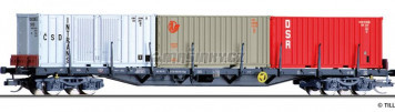 TT - Nkladn vz Rgs 3910 DR s temi rznmi 20 'kontejnery