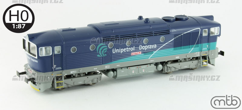 H0 - Dieselov lokomotiva  753 715 - UNIPETROL (analog) #1