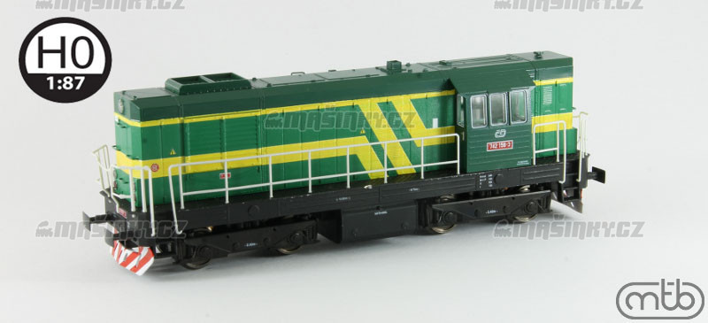 H0 - Dieselov lokomotiva 742 156 - D (analog) #1