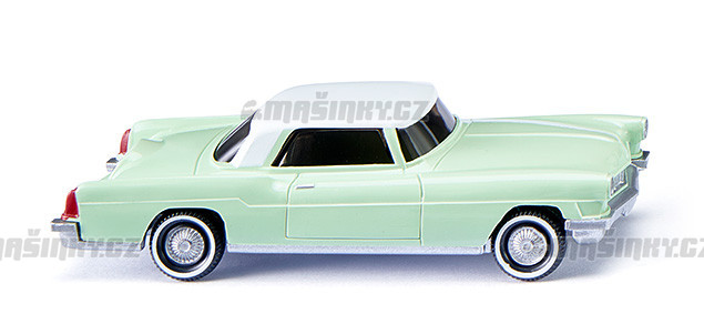 H0 - Osobn vz  Ford Continental Mark II -  zelen s blou stechou #1
