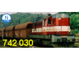 N - Dieselov lokomotiva 742 030 - D (analog)