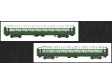 H0 - Set dvou voz Pullman "Transatlantique", ETAT Railways A2syfi (Kitchen)  A4yfiETAT Ep.IIb