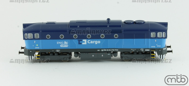 TT - Dieselov lokomotiva 753 775 - CDC (analog) #2
