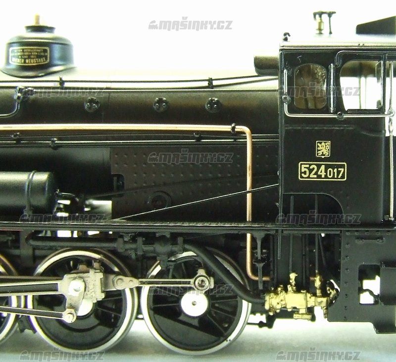 H0 - Parn lokomotiva ady 524.017 - SD - analog #3