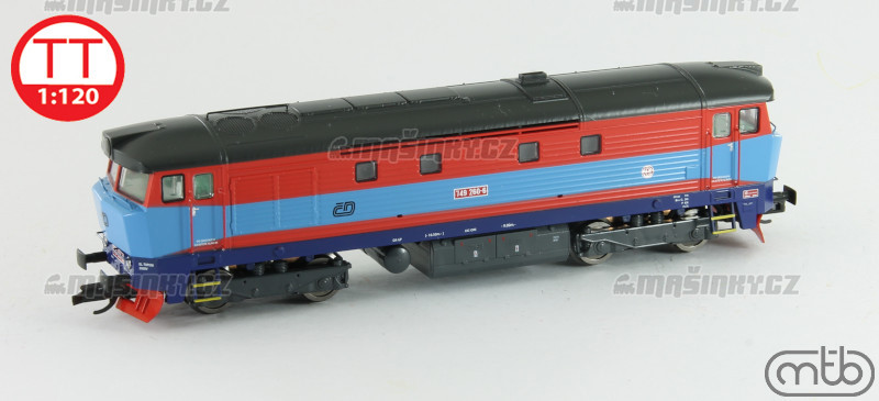 TT - Dieselov lokomoitva 749 260 - D (analog) #1
