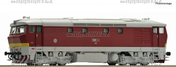 H0 - Dieselová lokomotiva T478.1 - ČSD (analog)