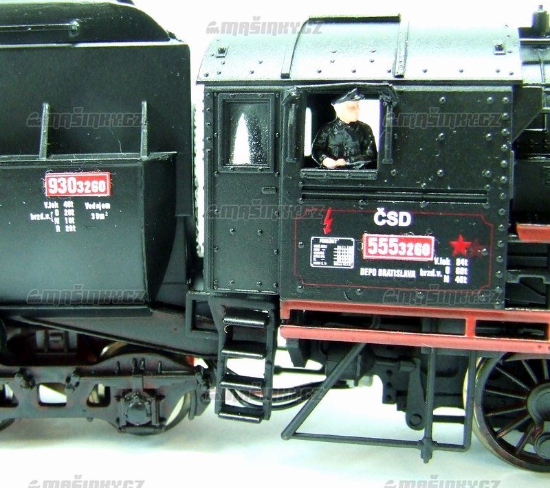 H0 -  Parn lokomotiva ady 555.3260 - SD (mazutka) #3