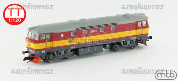 TT - Dieselov lokomotiva 749 134 - D (analog)