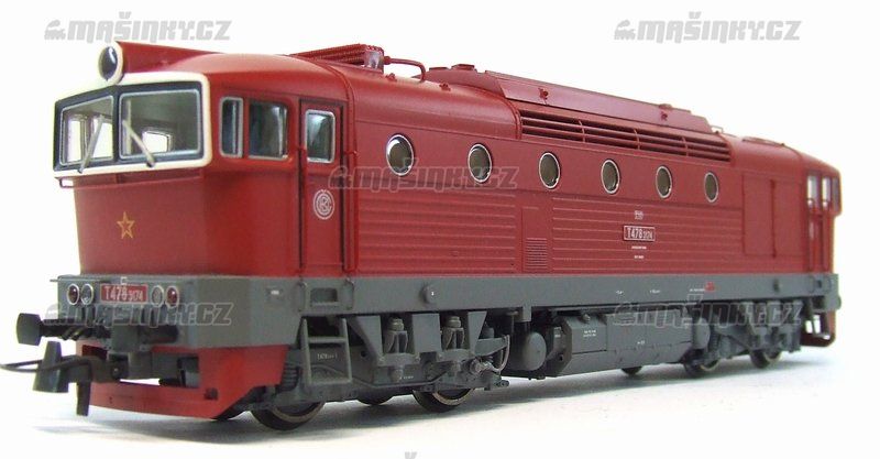 H0 - Dieselov lokomotiva T 478.3 - SD  ozvuen #3