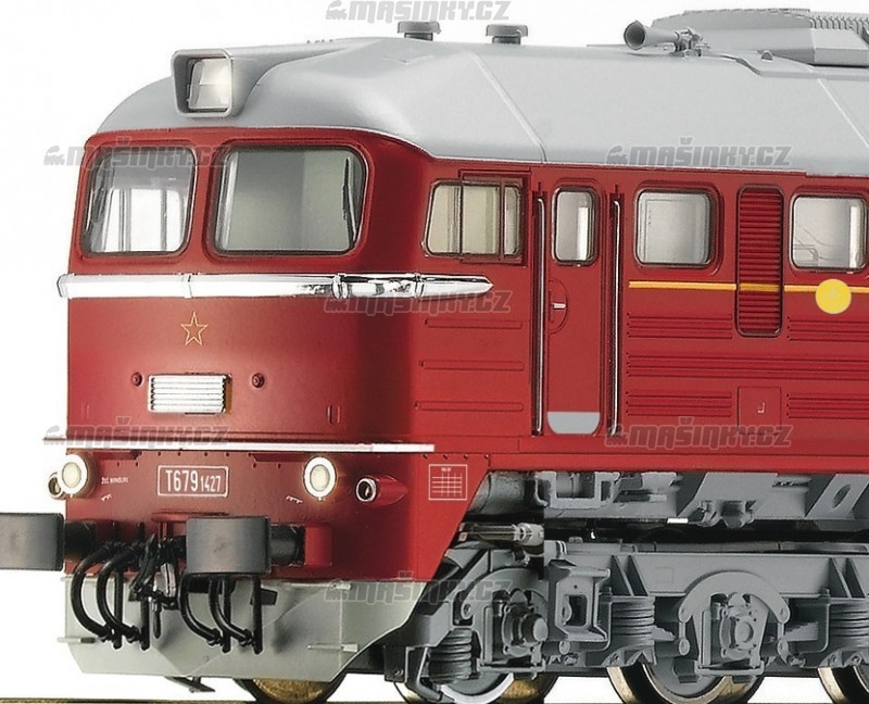 H0 - Dieselov lokomotiva T679.1427 - SD (digital, zvuk) #2