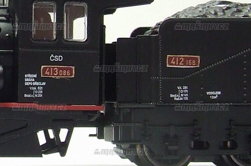 H0 - Parn lokomotiva ady413.086 - SD - s hvzdou #2