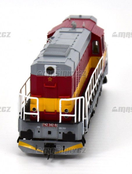 TT - Dieselov lokomotiva 742.342-9 - SD (analog) #4