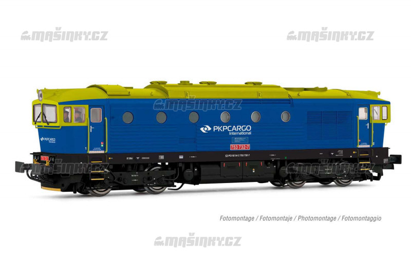 H0 - Dieselov lokomotiva 753.7 Brejlovec - PKP Cargo Intl., CZ (DCC, zvuk) #1