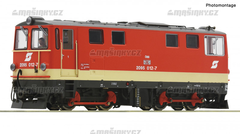 H0e - zkorozchodn dieselov lokomotiva 2095 012-7 - BB (analog) #1