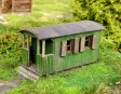 H0 - Zahradní chata starý vagón - stavebnice