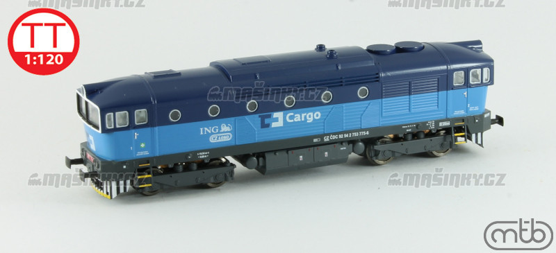 TT - Dieselov lokomotiva 753 775 - CDC (analog) #1