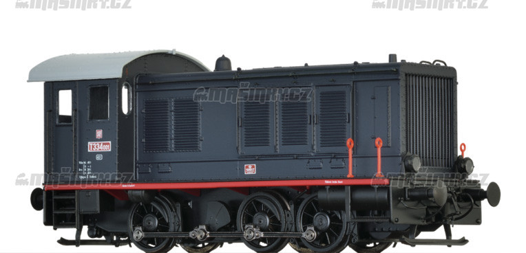 H0 - Dieselov lokomotiva T334.001 - SD (DCC, zvuk) #1