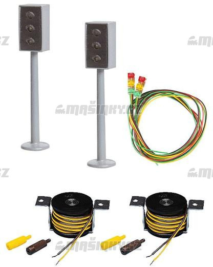 H0 - 2 LED semafory - Faller Car system #1