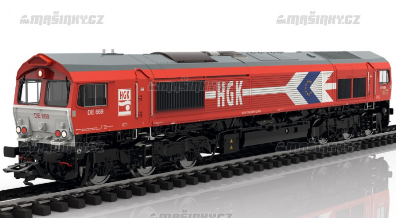 H0 - Dieselov lok. Class 66, HGK (DCC, zvuk) #1